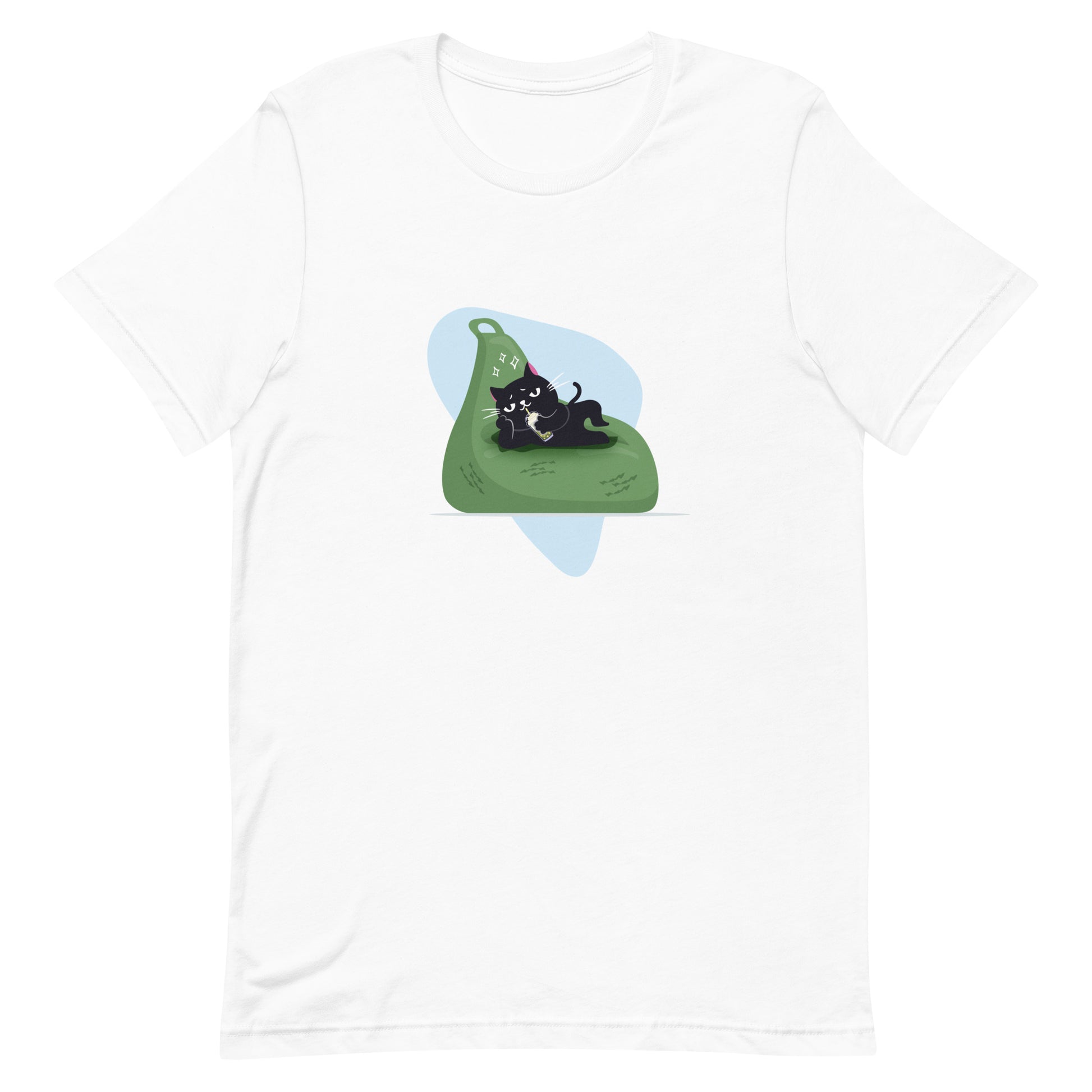 Chilling Cat Unisex T-shirt - Nina Goes Store